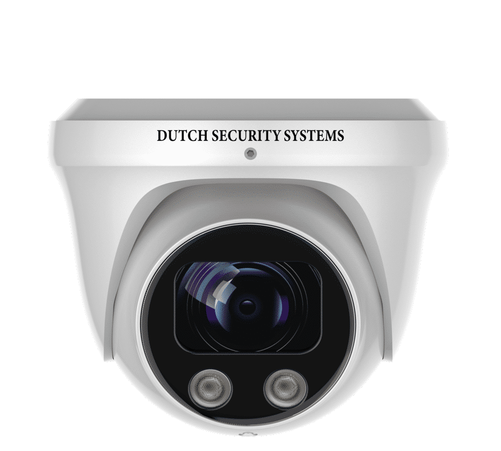 Beveiligingscamera - PRO Dome camera - QHD 2K - Sony 5MP - Wit